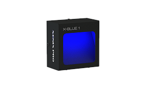 X-Blue-1. Светодиодный асимметричный светильник синего света для подсветки проходов